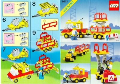LEGO 6671-Utility-Repair-Lift