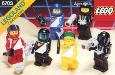 LEGO 6703-Space-Mini-Figures