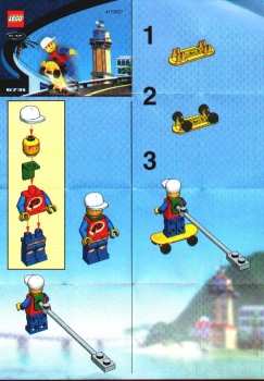 LEGO 6731-Skateboarding-Pepper