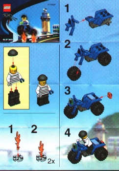 LEGO 6732-Brickster's-Trike