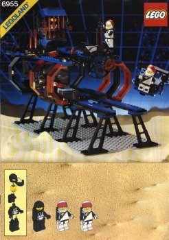 LEGO 6955-Space-Lock-up-Isolation-Base
