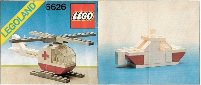 LEGO 6626-Rescue-Helicopter