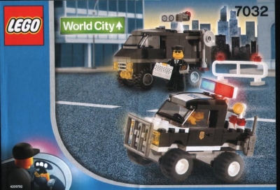 LEGO 7032-Highway-Partol-and-Undercover-Van