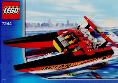 LEGO 7244-Speedboat