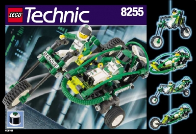 LEGO 8255-Rescue-Bike