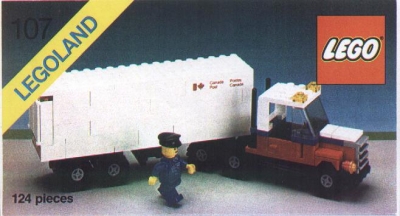 LEGO 107-Canadian-Post-Truck