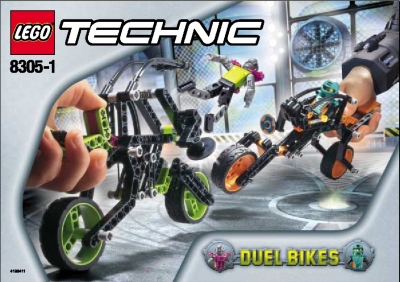 LEGO 8305-Duel-Bikes