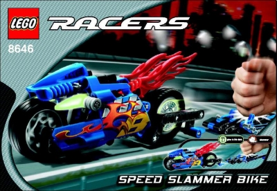 LEGO 8646-Speed-Slammer-Bike