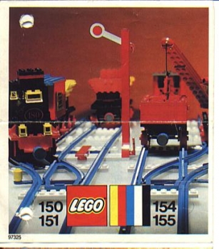 LEGO 150-Straight-Tracks