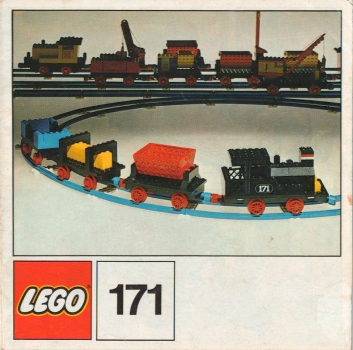 LEGO 171-Complete-Train-Set-Without-Motor
