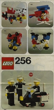 LEGO 256-Policy-Officers-and-Motorcycle