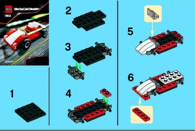 LEGO 7613-Track-Racer