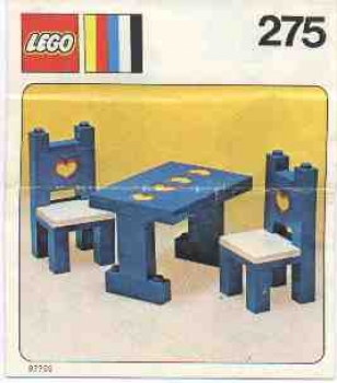 LEGO 275-Table-and-Chairs