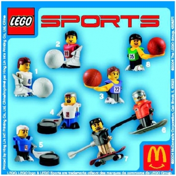 LEGO 7923-Football-Player,-White