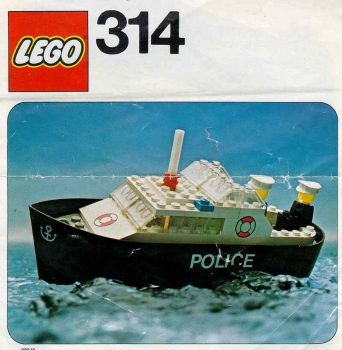 LEGO 314-Police-Boat