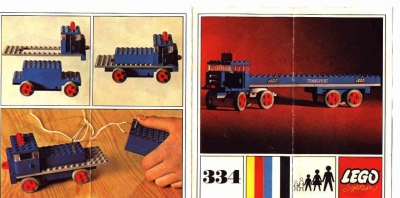 LEGO 334-Truck-with-Flatbed