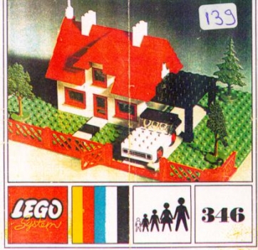 LEGO 346-House-with-Car