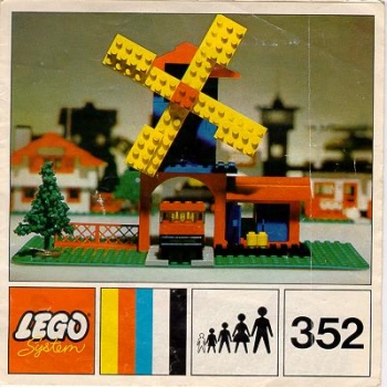LEGO 352-Windmill-and-Lorry