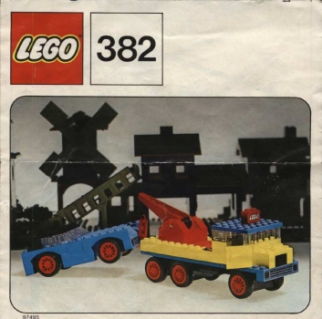LEGO 382-Breakdown-Truck-and-Car