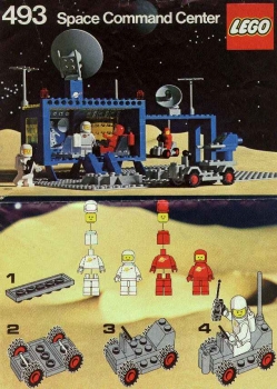LEGO 493-Space-Command-Centrer