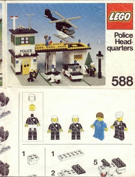 LEGO 588-Police-Headquarters
