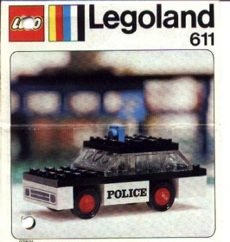 LEGO 611-Police-Car