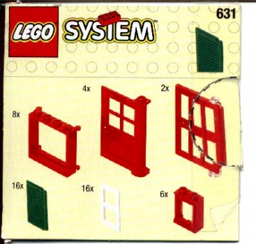 LEGO 631-Doors-and-Windows