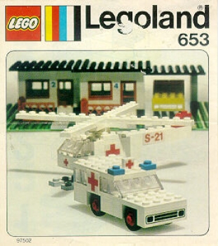 LEGO 653-Ambulance-and-Helicopter
