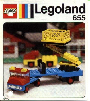 LEGO 655-Mobile-Hydraulic-Joist