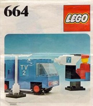 LEGO 664-TV-Crew