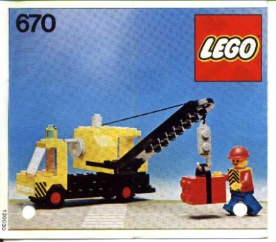 LEGO 670-Mobile-Crane