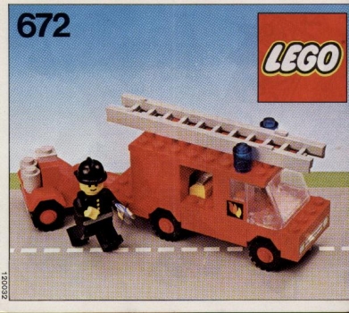 LEGO 672-Fire-Engine
