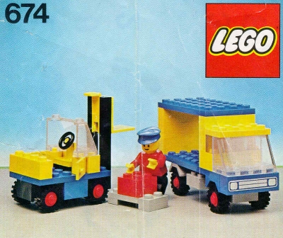 LEGO 674-Forklift