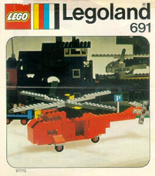 LEGO 692-Rescue-Helicopter
