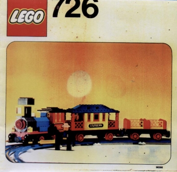 LEGO 726-12-Western-Train