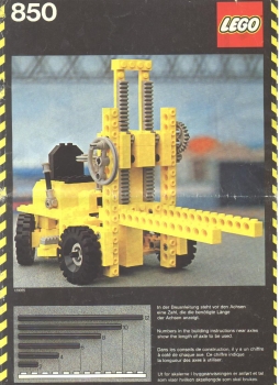 LEGO 850-Fork-Lift-Truck