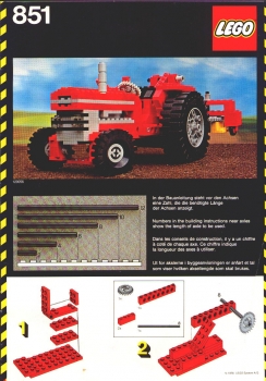 LEGO 851-Tractor