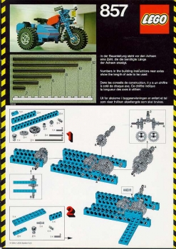 LEGO 857-Motorcycle
