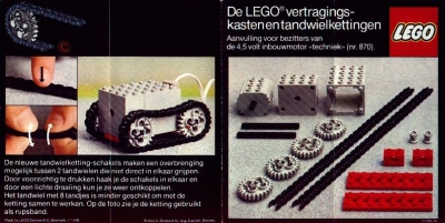 LEGO 872-Gear-Blocks
