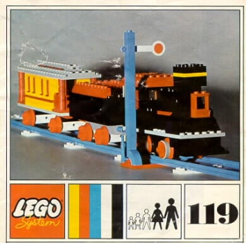 LEGO 119-Super-Train-Zug