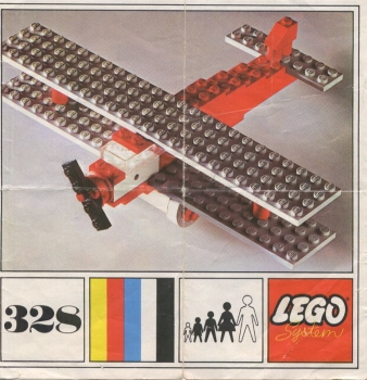 LEGO 328-Biplane