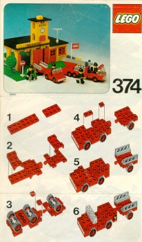 LEGO 374-Fire-Station