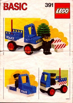 LEGO 391-Police-Car