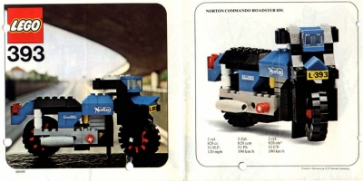 LEGO 393-Norton-Motorcycle