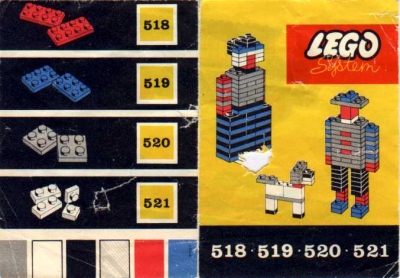 LEGO 518-2x4-Plates