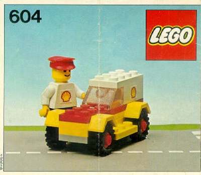 LEGO 604-Shell-Service-Car