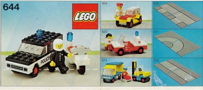 LEGO 644-Police-Mobile-Partol