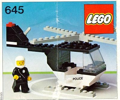 LEGO 645-Police-Helicopter