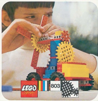 LEGO 803-Gears,bricks-and-Heavy-Tires