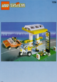 LEGO 1256-Petrol-Pump